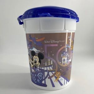 Limited Edition 50th Anniversary Walt Disney Popcorn Bucket New